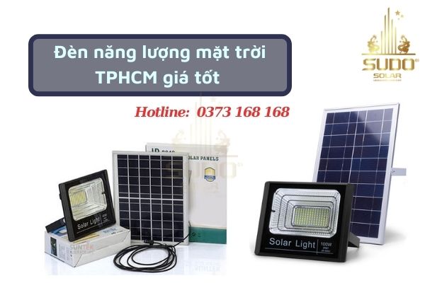 Đèn năng lượng mặt trời TPHCM giá tốt nhất