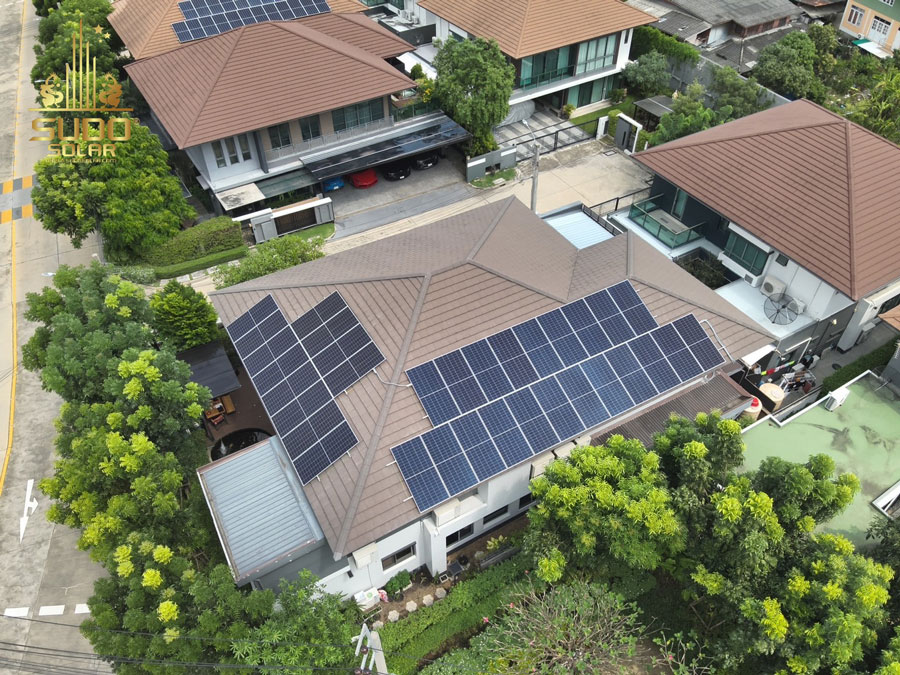 Hình ảnh lắp đặt Pin NLMT 12kW