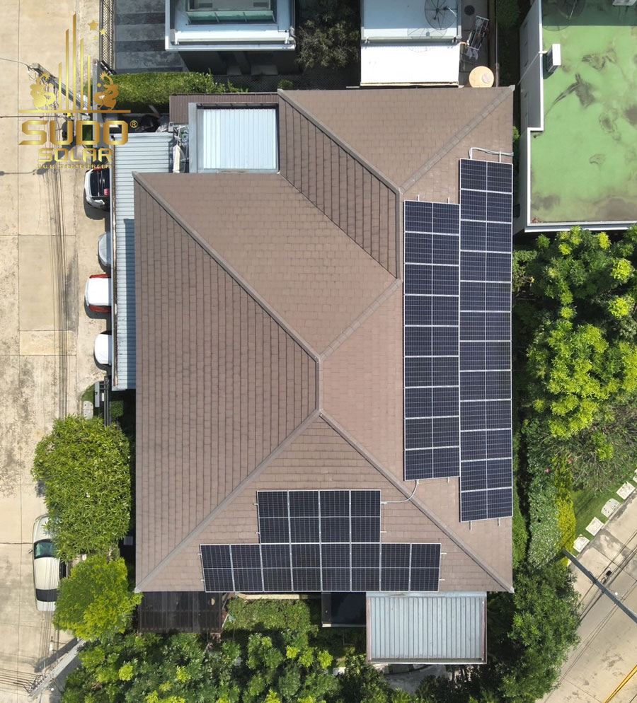 Hình ảnh lắp đặt Pin NLMT 12kW