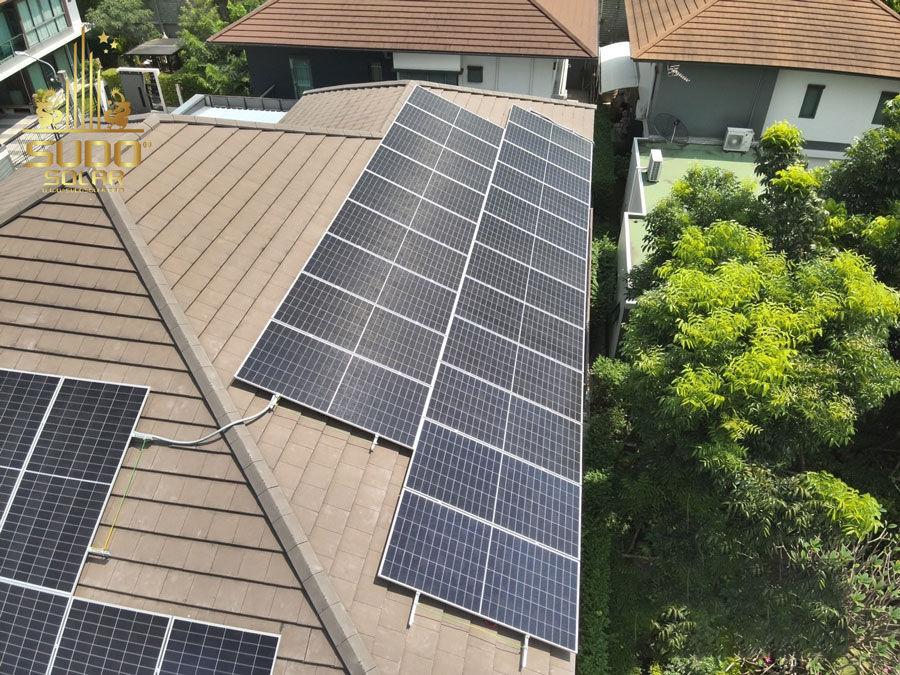 Hình ảnh lắp đặt Pin NLMT 12kW