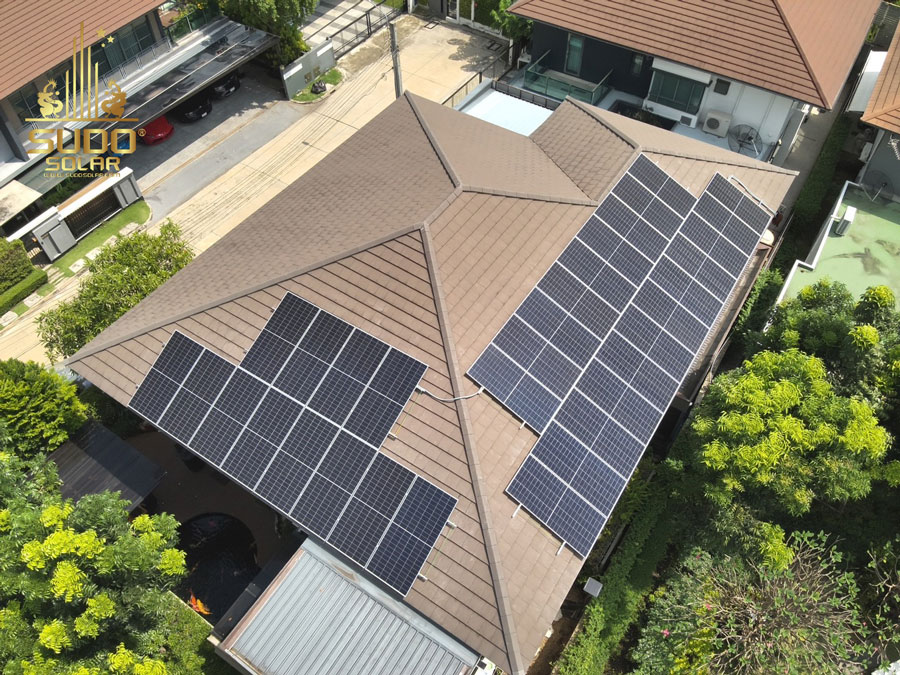 Hình ảnh lắp đặt Pin NLMT 12kW