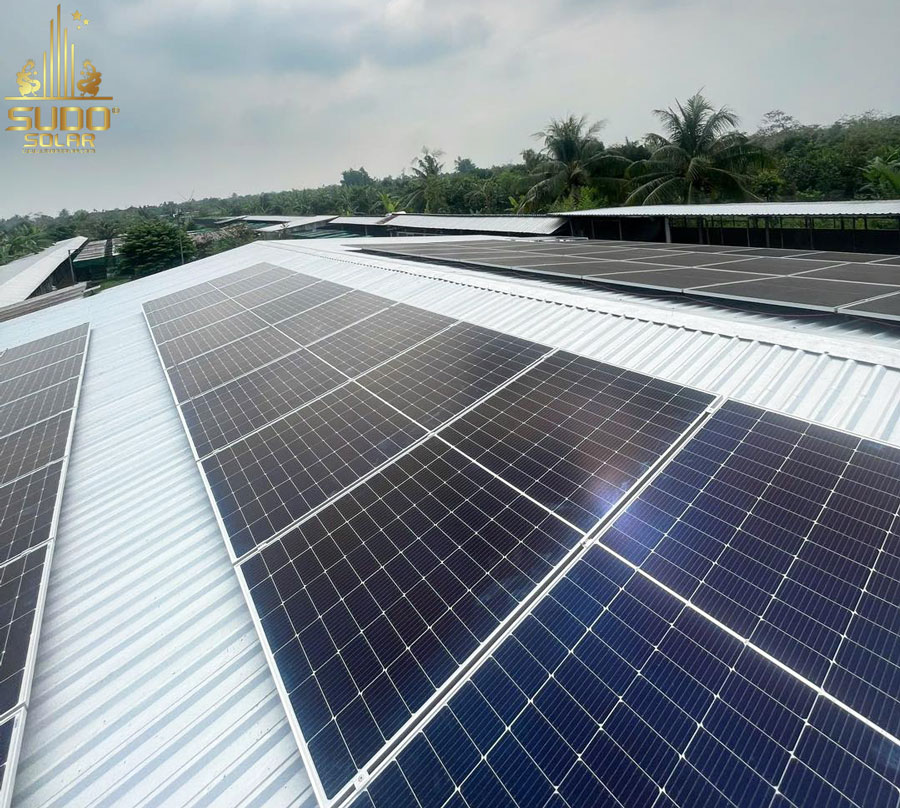 Lắp đặt hệ thống điện năng lượng mặt trời 89kW cho Anh Chính ở Bình Dương