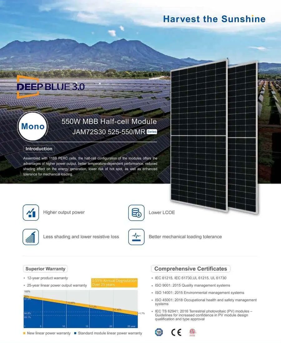 JA Solar 535W