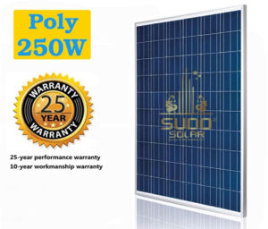 Tấm Pin Năng Lượng Mặt Trời Poly 250W SolarCity
